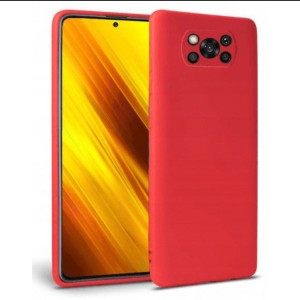 کاور مدل سیلیکونی ( داخل مخمل ) مناسب برای گوشی موبایل شیائومی Poco X3 / Poco X3 Pro / Poco X3 NFC