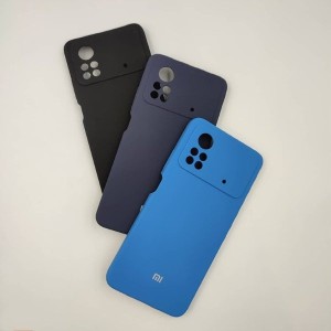 کاور مدل سیلیکونی ( داخل مخمل ) مناسب برای گوشی موبایل شیائومی Poco M4 Pro 4G