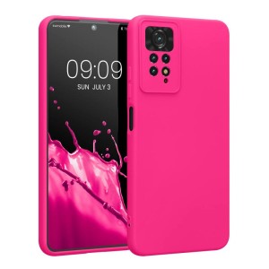 کاور مدل سیلیکونی ( داخل مخمل ) مناسب برای گوشی موبایل شیائومی Redmi Note 11 4G / Note 11S 4G