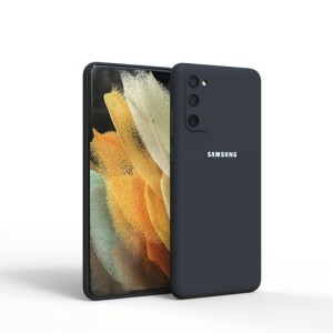 کاور مدل سیلیکونی ( داخل مخمل ) مناسب برای گوشی موبایل سامسونگ S21 Plus