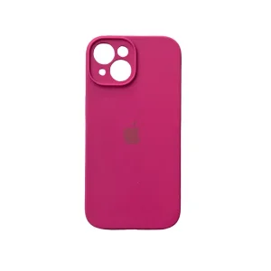 کاور مدل سیلیکونی محاف لنز دار  ( داخل مخمل ) مناسب برای گوشی موبایل اپل Iphone 13