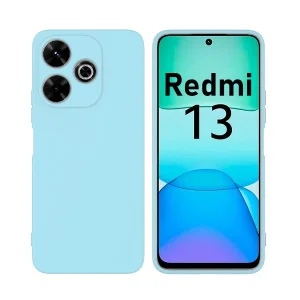 کاور مدل سیلیکونی ( داخل مخمل ) مناسب برای گوشی موبایل شیائومی Redmi 13