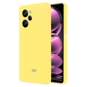 کاور مدل سیلیکونی ( داخل مخمل ) مناسب برای گوشی موبایل شیائومی Poco X5 Pro