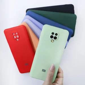 کاور مدل سیلیکونی ( داخل مخمل ) مناسب برای گوشی موبایل شیائومی Redmi Note 9S / Note 9 Pro