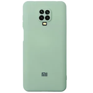 کاور مدل سیلیکونی ( داخل مخمل ) مناسب برای گوشی موبایل شیائومی Redmi Note 9S / Note 9 Pro