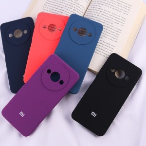 کاور مدل سیلیکونی ( داخل مخمل ) مناسب برای گوشی موبایل شیائومی Redmi A3