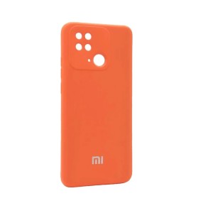 کاور موبایل شیائومی Redmi 10A / Redmi 9C مدل سیلیکونی ( داخل مخمل )
