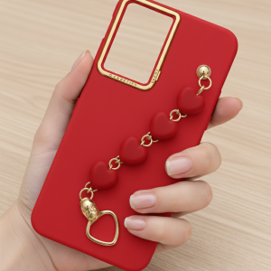کاور  مدل  آویز دار قلبی مناسب برای گوشی موبایل سامسونگ Galaxy A34