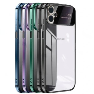 کاور مدل الکترو لنز شفاف مناسب برای گوشی موبایل سامسونگ Galaxy A05