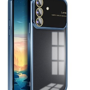 کاور مدل الکترو لنز شفاف مناسب برای گوشی موبایل سامسونگ Galaxy A05S