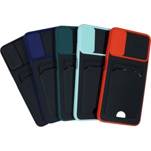 کاور مدل جاکارتی محافظ لنزدار کشویی مناسب برای گوشی موبایل شیائومی Redmi Note 9S / Note 9 Pro