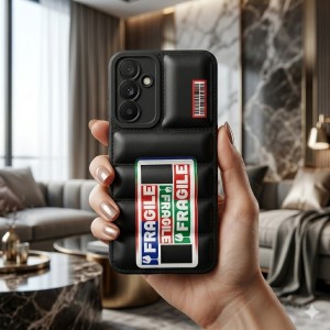 قاب پافر طرح‌دار سامسونگ Galaxy A25 - کد 104