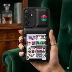 قاب پافر طرح‌دار سامسونگ Galaxy A25 - کد 106