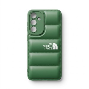 قاب سامسونگ Galaxy A70 / A70S مدل پافر طرح‌دار  ( The North Face ) - مشکی