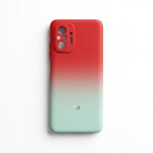 کاور تیک لایف مدل سیلیکونی دو رنگ ( داخل مخمل ) مناسب برای گوشی موبایل شیائومی Note 10S 4G / Note 10 4G