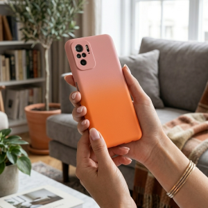 کاور موبایل شیائومی Note 10S 4G / Note 10 4G مدل سیلیکونی دو رنگ ( داخل مخمل ) - کد 101