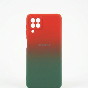 کاور موبایل سامسونگ Galaxy M32 4G / A22 4G مدل سیلیکونی دو رنگ ( داخل مخمل ) - کد 103