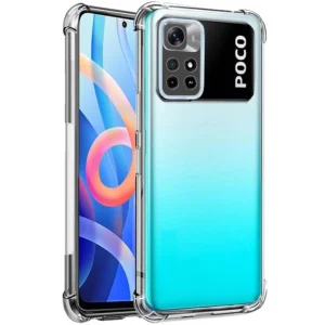 کاور مدل ژله ای کپسول دار ( محافظ لنز دار ) مناسب برای گوشی موبایل شیائومی Poco  M4 Pro 4G