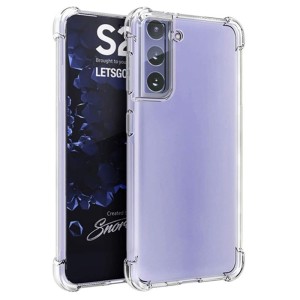 کاور مدل ژله ای کپسول دار ( محافظ لنز دار ) مناسب برای گوشی موبایل سامسونگ   S21 Plus