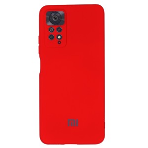 کاور مدل سیلیکونی ( داخل مخمل ) مناسب برای گوشی موبایل شیائومی قرمز Note 11 Pro