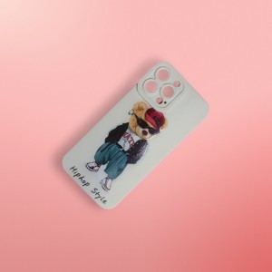 کاور مدل سیلیکونی طرحدار ( داخل مخمل ) مناسب برای گوشی موبایل اپل iphone 13 pro max با بهترین کیفیت و بهترین قیمت