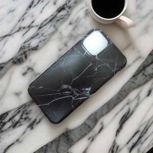 کاور مدل ماربل  ( سنگی ) مناسب برای گوشی موبایل اپل iphone 12 با بهترین کیفیت و بهترین قیمت