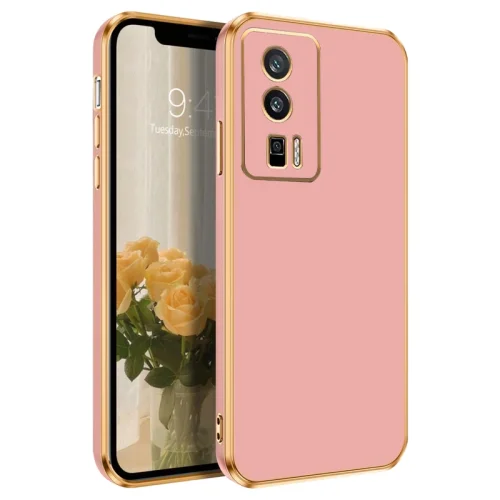 خرید کاور مدل Mycase مناسب برای گوشی موبایل شیائومی Poco F5 Pro رنگ صورتی با بهترین کیفیت و بهترین قیمت