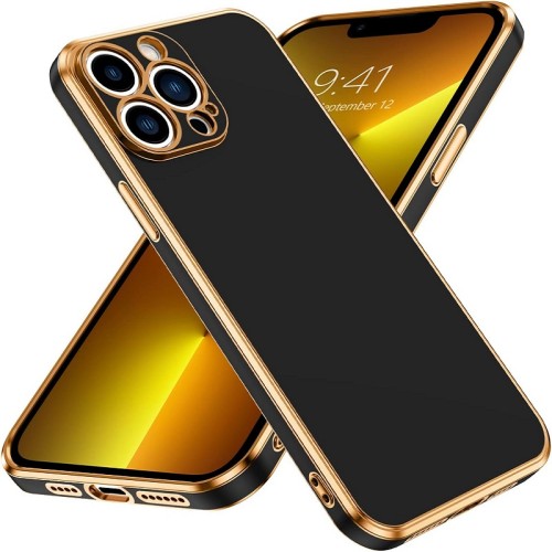 قاب مدل Mycase مناسب برای گوشی موبایل اپل Iphone 13 ProMax رنگ مشکی با بهترین کیفیت و بهترین قیمت