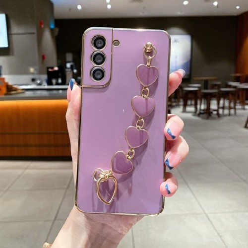 کاور تیک لایف مدل MyCase آویز دار قلبی مناسب برای گوشی موبایل سامسونگ S21 FE با بهترین کیفیت و بهترین قیمت