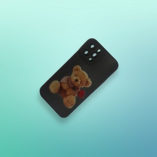 کاور تیک لایف مدل سیلیکونی طرحدار ( داخل مخمل ) مناسب برای گوشی موبایل اپل Iphone 11 Pro Max