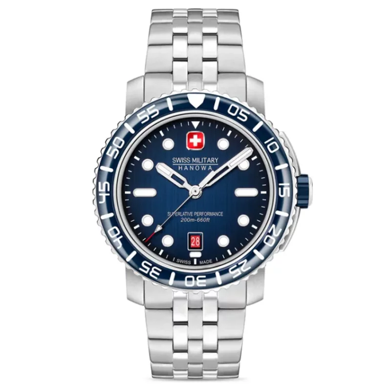 ساعت مردانه سوئیس میلیتاری مدل SMWGH0001703