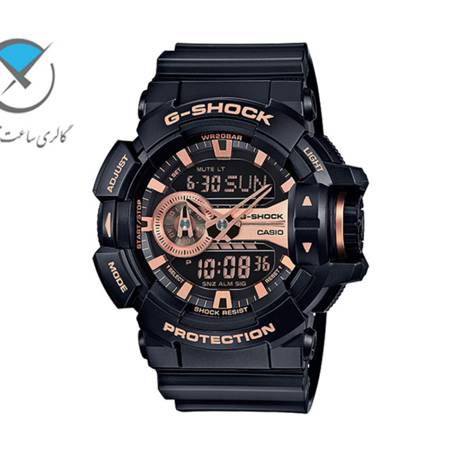 ساعت مچی جیشاک مدل GA-400GB-1A4DR