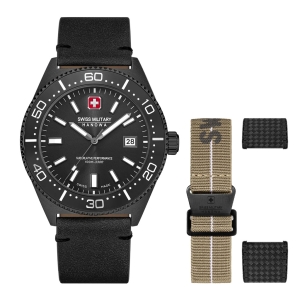 ساعت مردانه سوئیس میلیتاری مدل SMWGB0004940SET