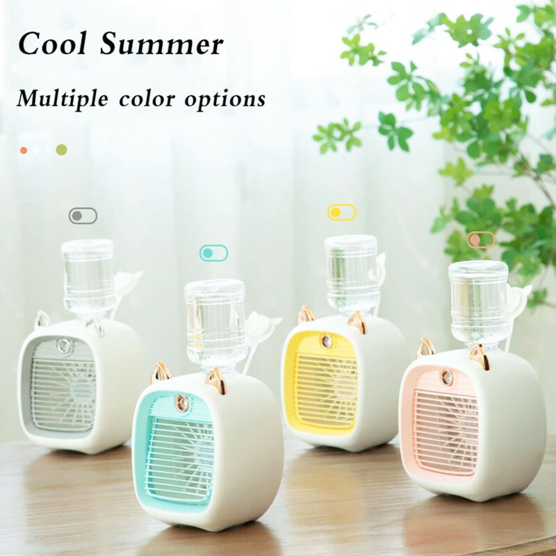 پنکه شارژی مه پاش دار طرح کتی