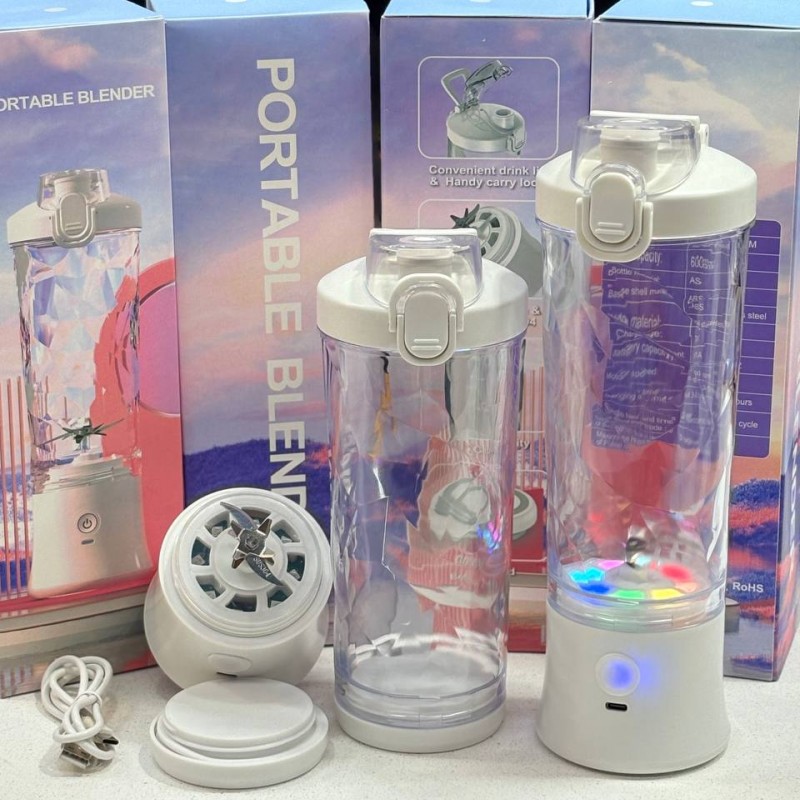 شیکر شارژی قابل حمل مدل A8 گنجایش 0.6 لیتر