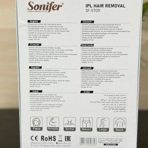 دستگاه لیزر موهای زائد  برند Sonifer  مدل  SF-9709