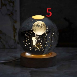گوی کریستال چراغ دار LED