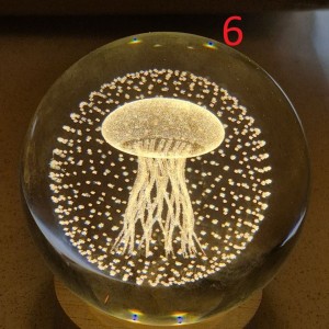 گوی کریستال چراغ دار LED