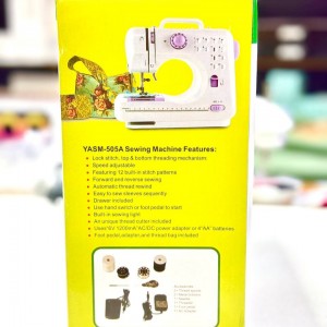 چرخ خیاطی برقی مدل Yasm 550A