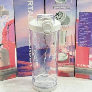 شیکر شارژی قابل حمل مدل A8 گنجایش 0.6 لیتر