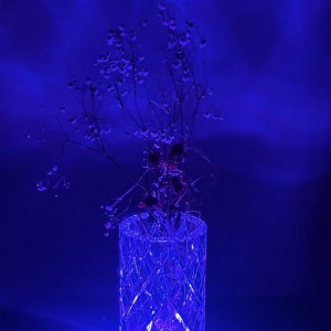 گلدان طرح کریستال مولتی کالر مدل LT_137