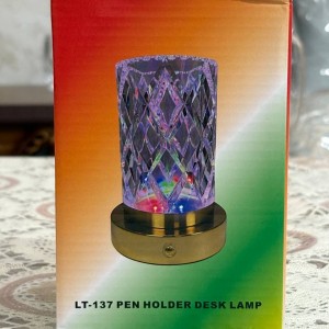 گلدان طرح کریستال مولتی کالر مدل LT_137