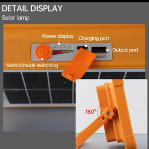 چراغ کمپینگ مدل پنل خورشیدی
