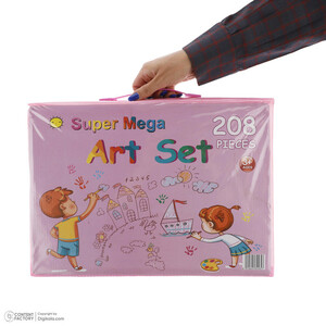 باکس نقاشی 208 عدد سوپر مگا