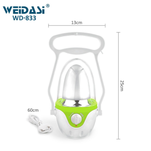 چراغ اضطراری شارژی فانوسی ویداسی مدل WD-833