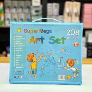 باکس نقاشی 208 عدد سوپر مگا