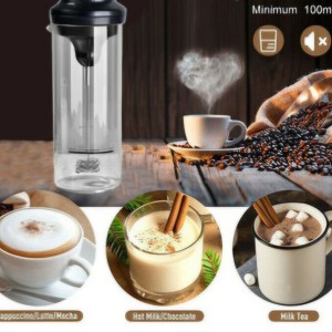 همزن شیر و قهوه شارژی با پارچ پیرکس مدل xy.251