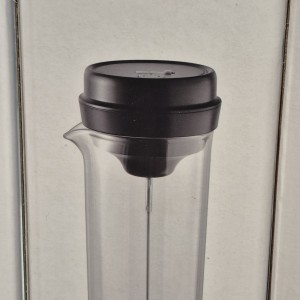 همزن شیر و قهوه شارژی با پارچ پیرکس مدل xy.251