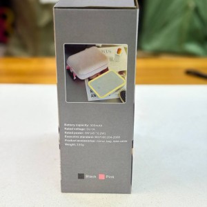 کیف لوازم آرایش آینه دار با LED مدل cosmetic