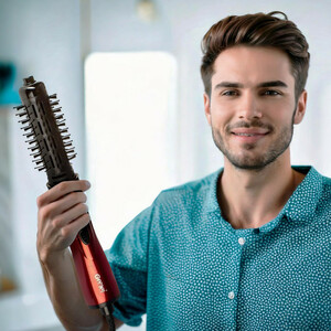 سشوار برس دار چرخشی  مدل XR_8812   Shiny